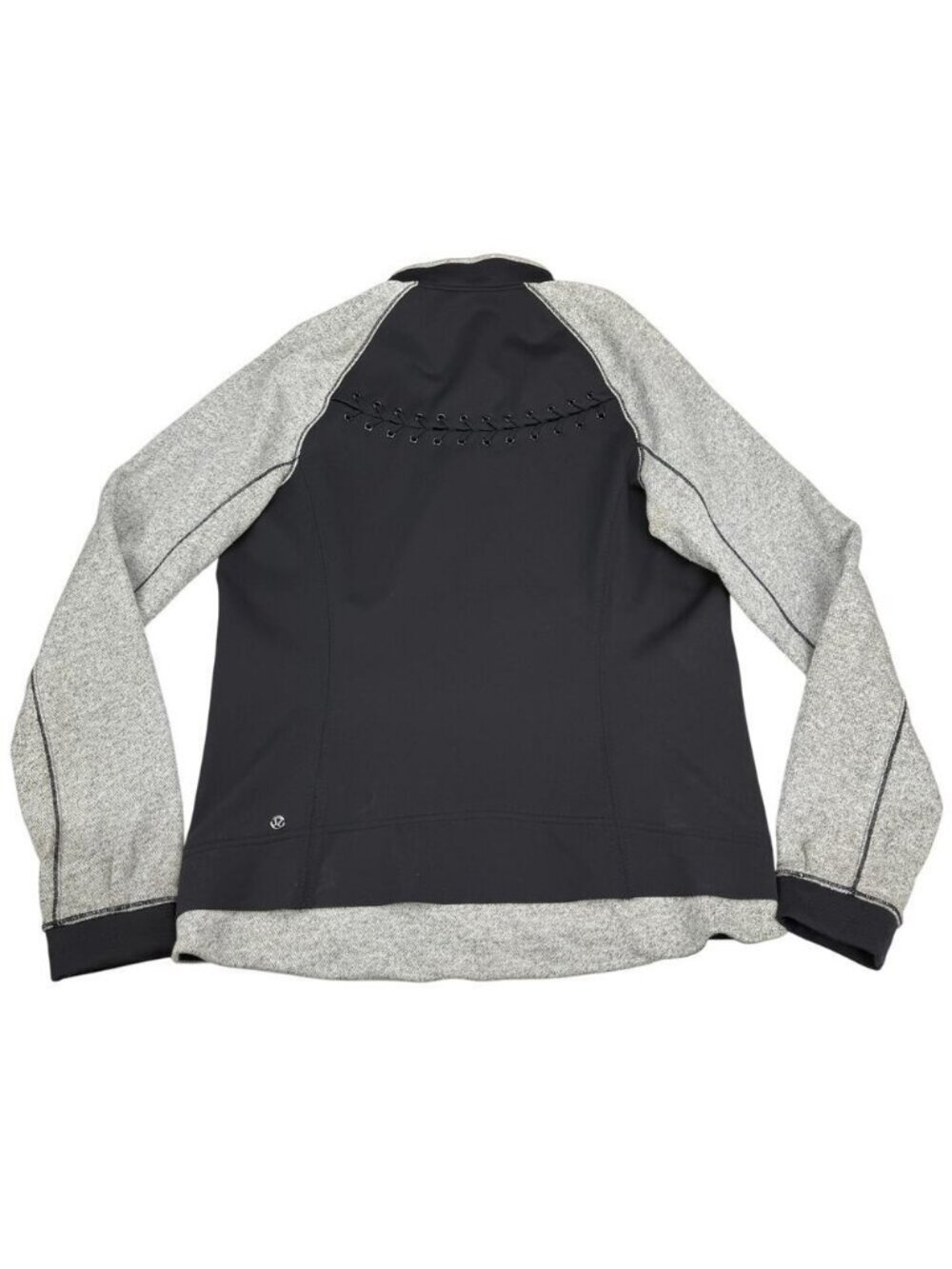 Lululemon Var-City Lightweight Bomber Jacket In Black / Heathered Black - Picture 9 of 11
